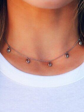 Pura Vida Cowrie Puka Shell Choker